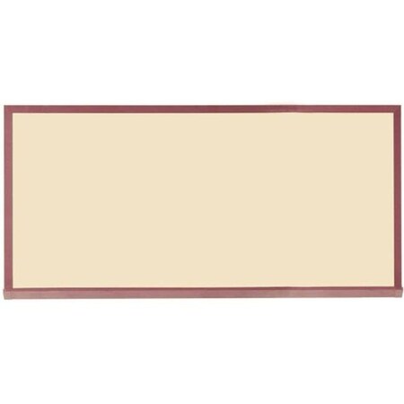 Aarco AARCO Products 420WD4896V2 High Performance Series Wood Look (Cherry) Porcelain Markerboard 420WD4896V2